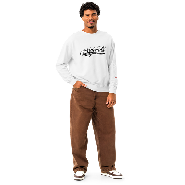 OCD Unisex garment-dyed fleece crewneck sweatshirt