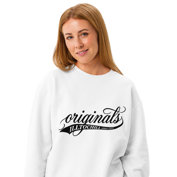 OCD Unisex garment-dyed fleece crewneck sweatshirt
