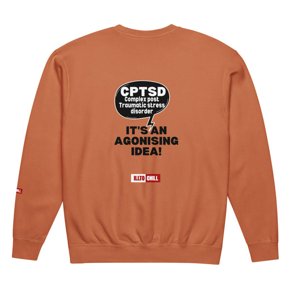 c-ptsd-unisex-garment-dyed-fleece-crewneck-sweatshirt