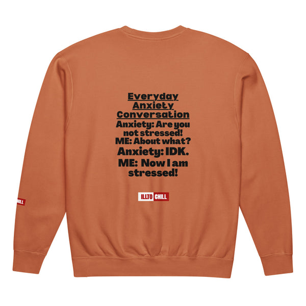 anxiety-unisex-garment-dyed-fleece-crewneck-sweatshirt