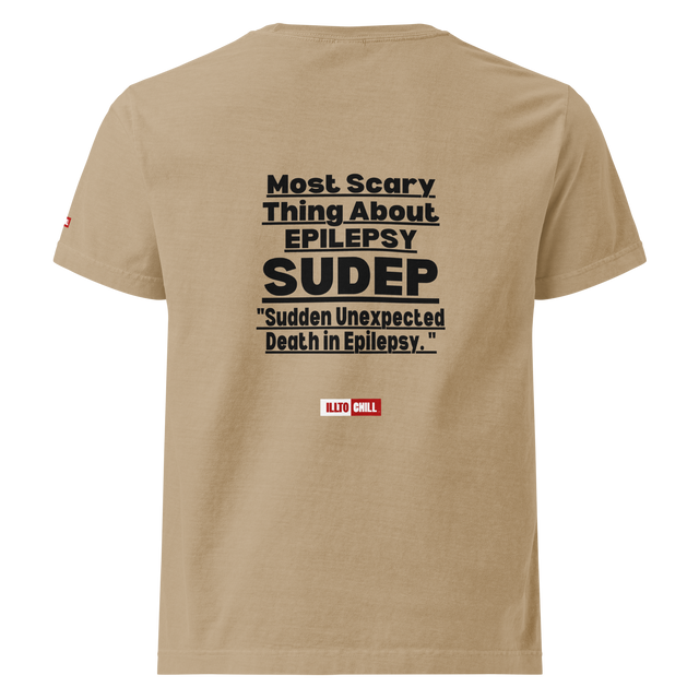 Epilepsy Unisex Oversized T Shirt Cut Wide for Epileptic Identity and Worn Without Explanation | ILLTOCHILL