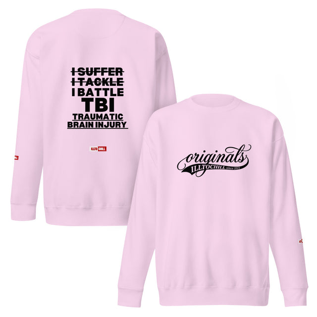 Worn With Purpose: TBI Pride Unisex Premium Sweatshirt for the Community | ILLTOCHILL