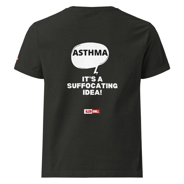 Asthma Isn't Your Limit — Unisex Oversized T-Shirt for the Asthmatic Community | ILLTOCHILL