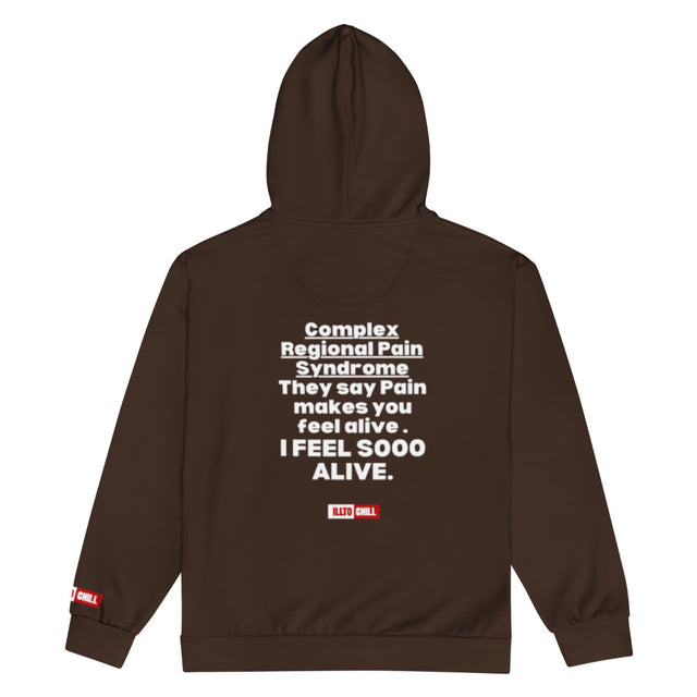 CRPS Unisex Zip Hoodie — Wear Your Identity, Own Your Narrative | ILLTOCHILL