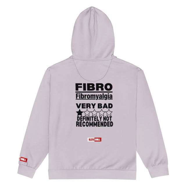 Fibro Community Unisex Zip Hoodie | Wear Your Identity Out Loud | ILLTOCHILL