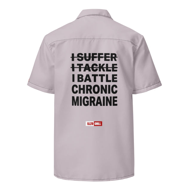 Migraine Pride Unisex Button Shirt for the Community | ILLTOCHILL