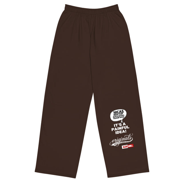 MCAS Statement All-Over Print Unisex Wide-Leg Pants — Wear It Loud | ILLTOCHILL