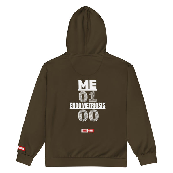 ILLTOCHILL Endometriosis Zip_Hoodie