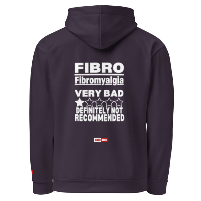 Fibro Unisex Cotton Hoodie — Made for the Fibromyalgia Community | ILLTOCHILL