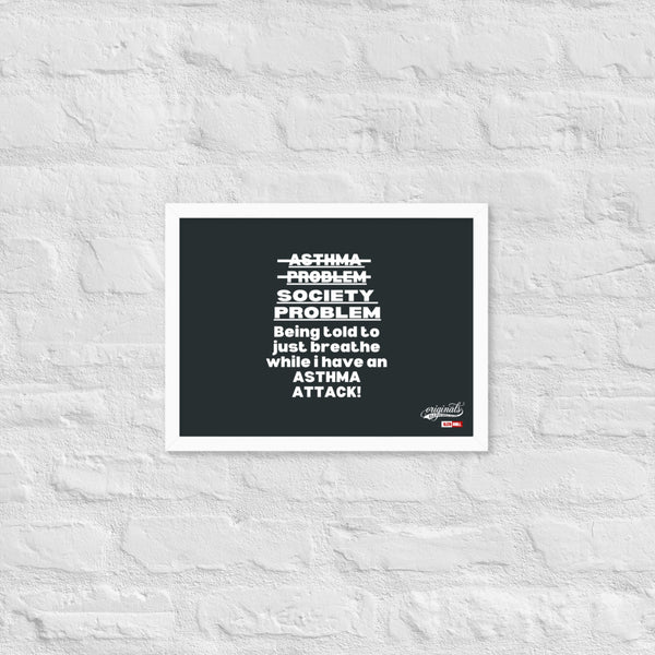 ILLTOCHILL Asthma Poster