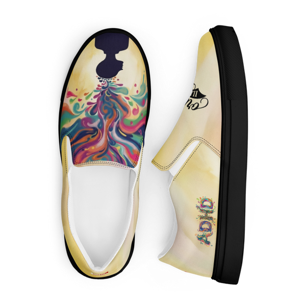 ADHD Women's Slip On Canvas Shoes | ILLTOCHILL