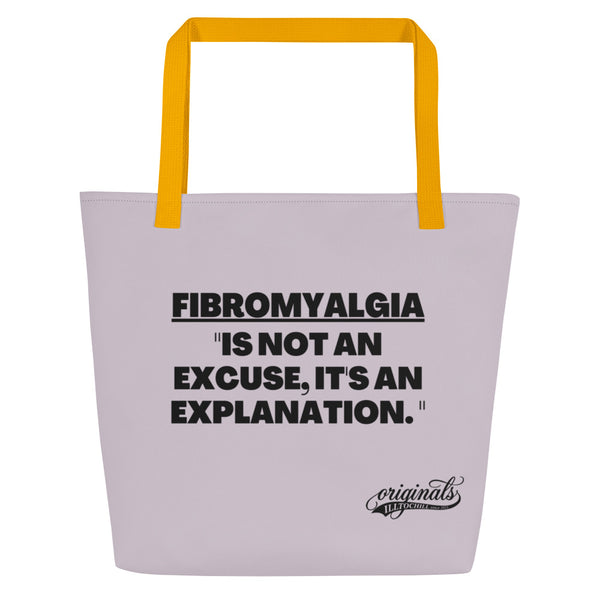 ILLTOCHILL Fibromyalgia Tote Bag