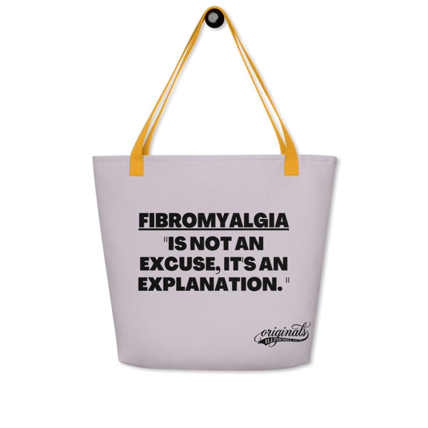 ILLTOCHILL Fibromyalgia Tote Bag