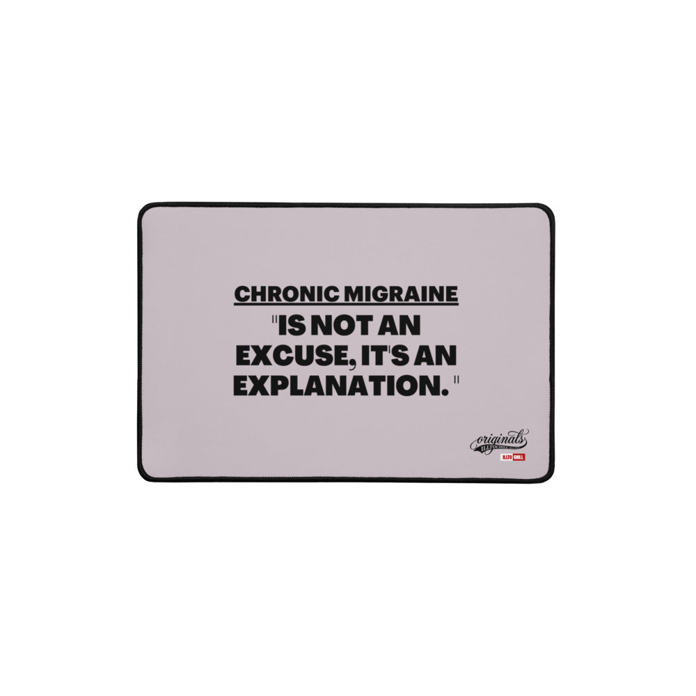 ILLTOCHILL Migraine Desk_Mat