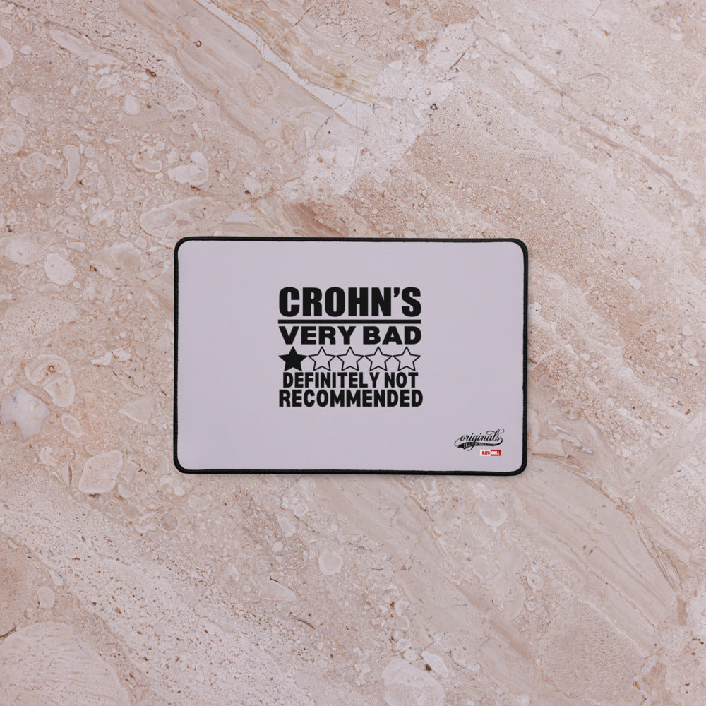 ILLTOCHILL Crohn's Desk_Mat
