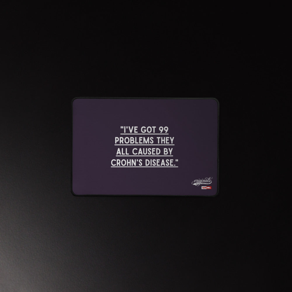 ILLTOCHILL Crohn's Desk_Mat