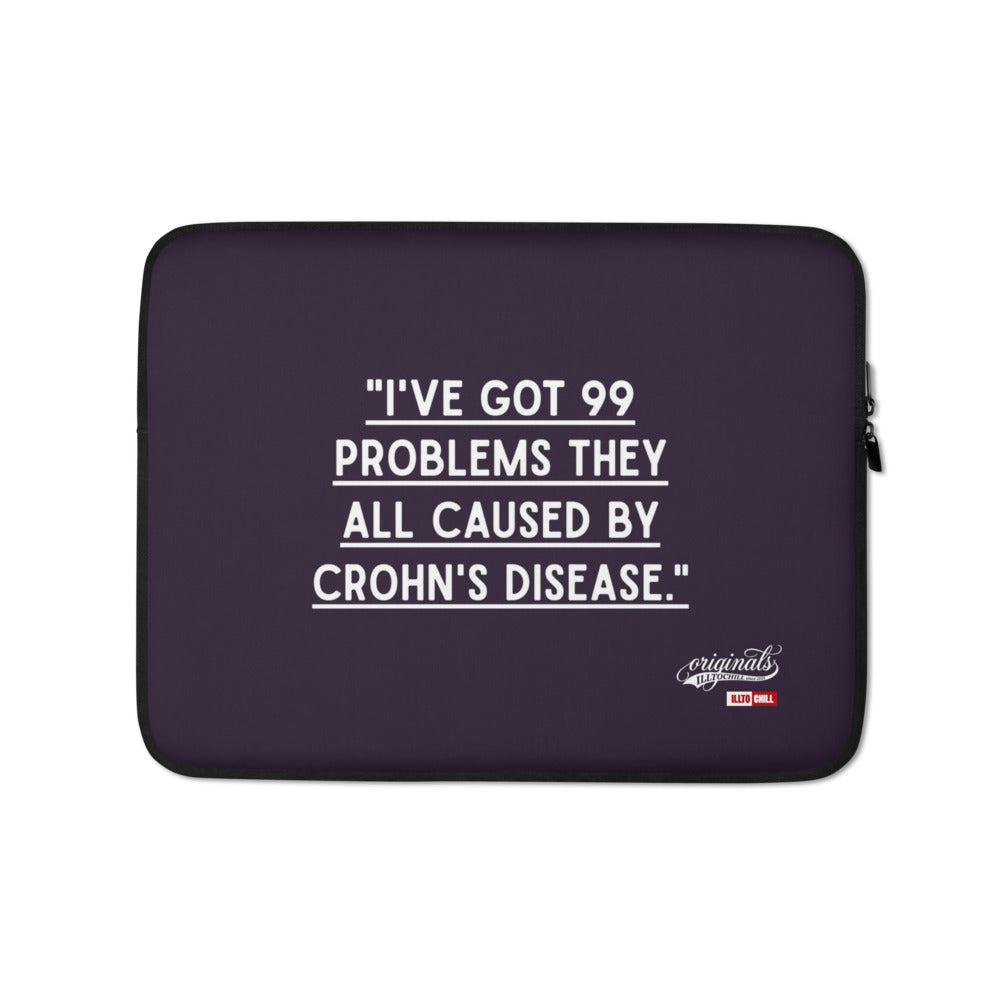 ILLTOCHILL Crohn's Laptop_Sleeve