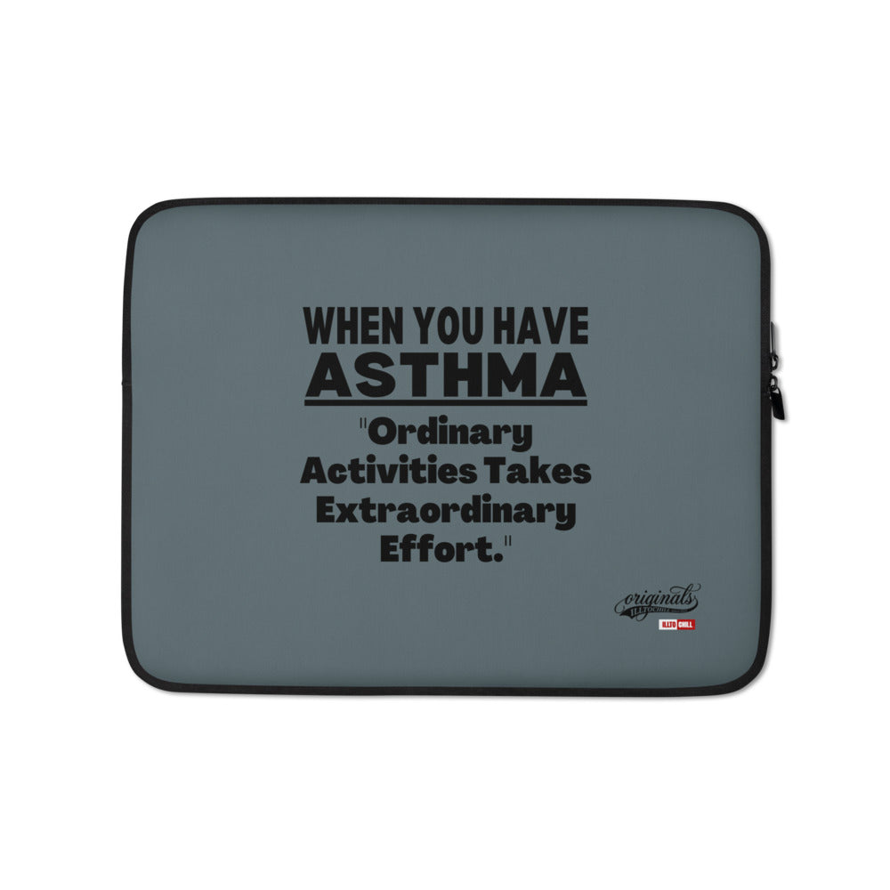 ILLTOCHILL Asthma Laptop_Sleeve