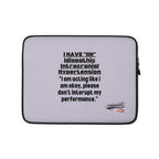 ILLTOCHILL IIH Laptop_Sleeve