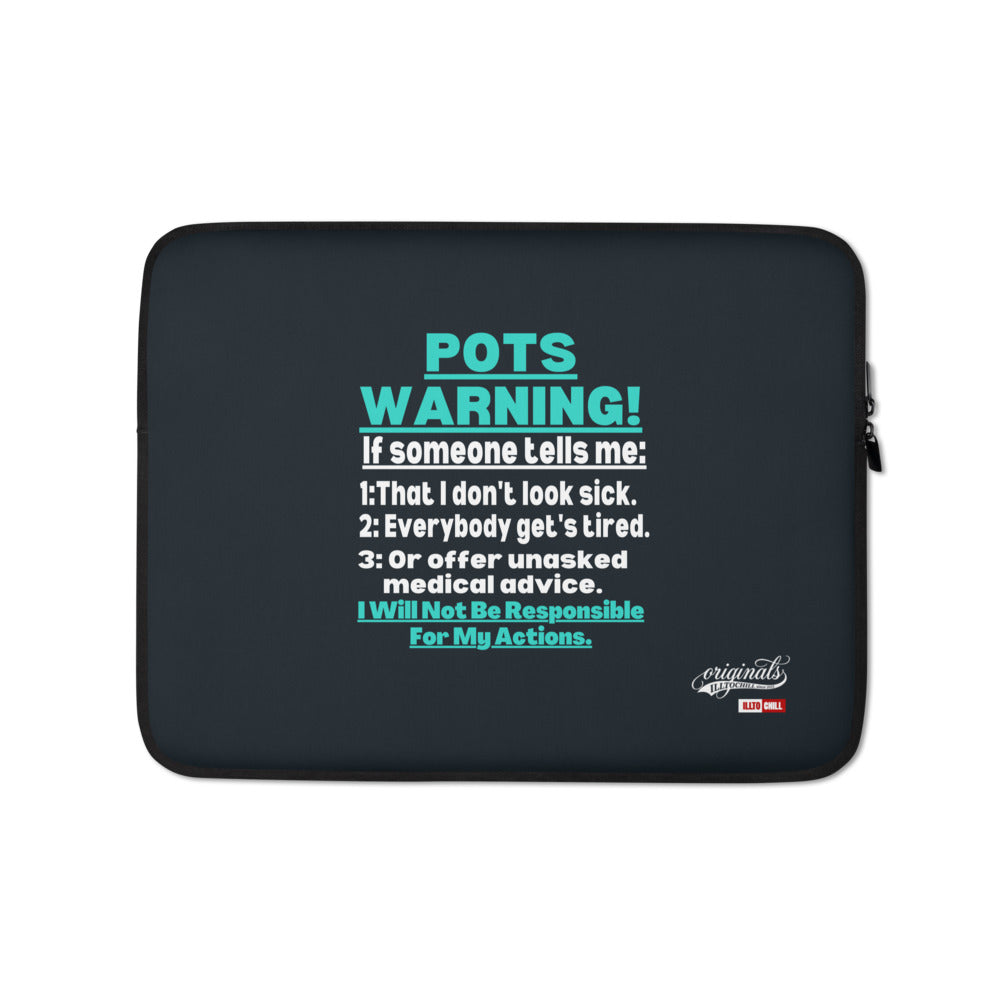 ILLTOCHILL POTS Laptop_Sleeve