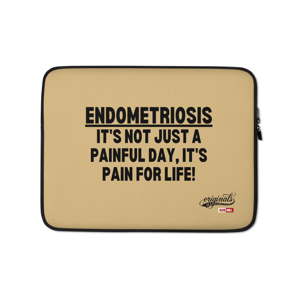 ILLTOCHILL Endometriosis Laptop_Sleeve