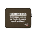 ILLTOCHILL Endometriosis Laptop_Sleeve