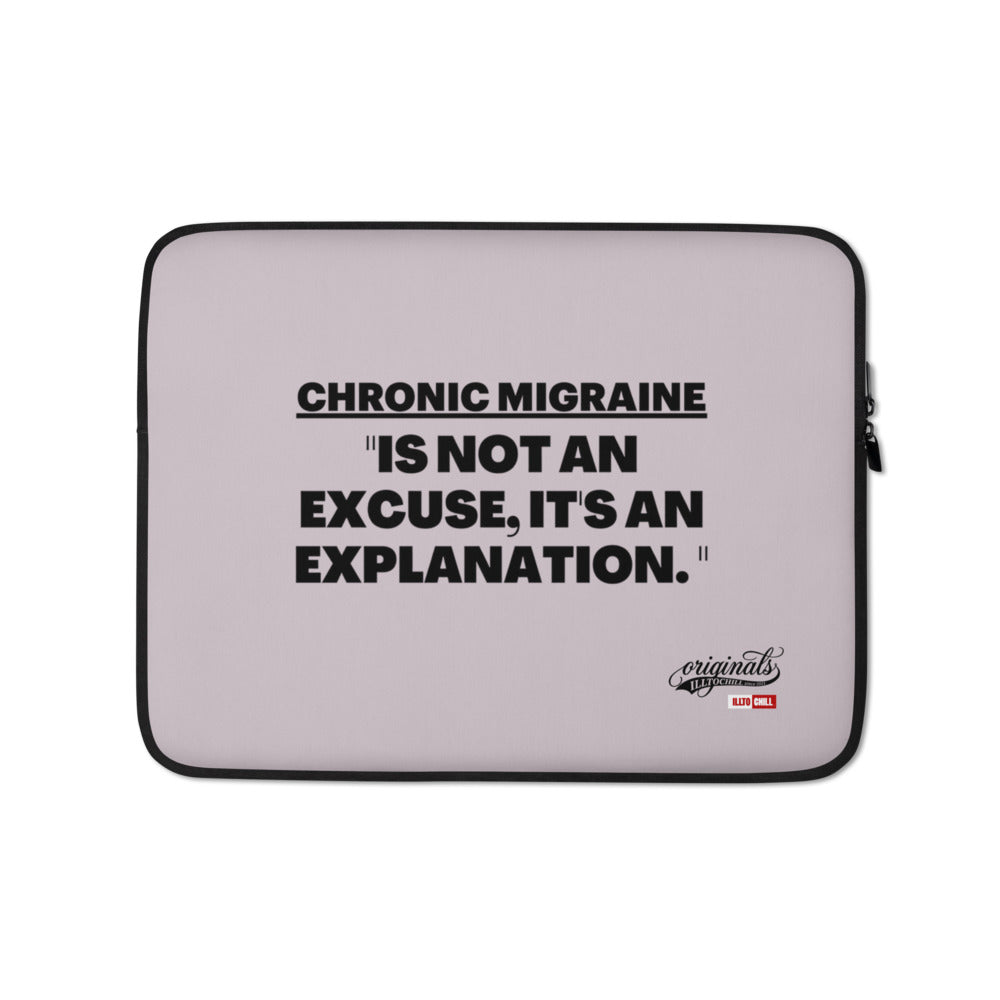 ILLTOCHILL Migraine Laptop_Sleeve