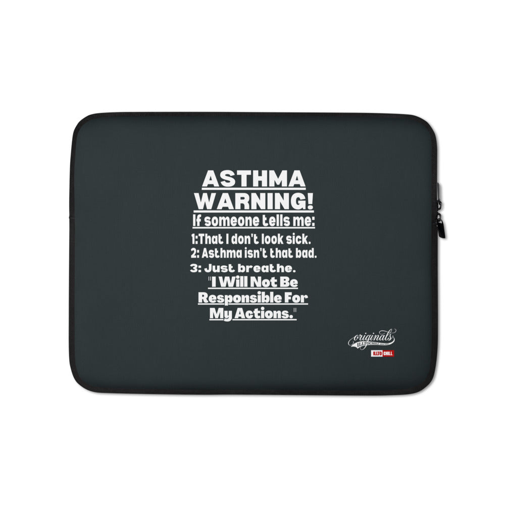 ILLTOCHILL Asthma Laptop_Sleeve