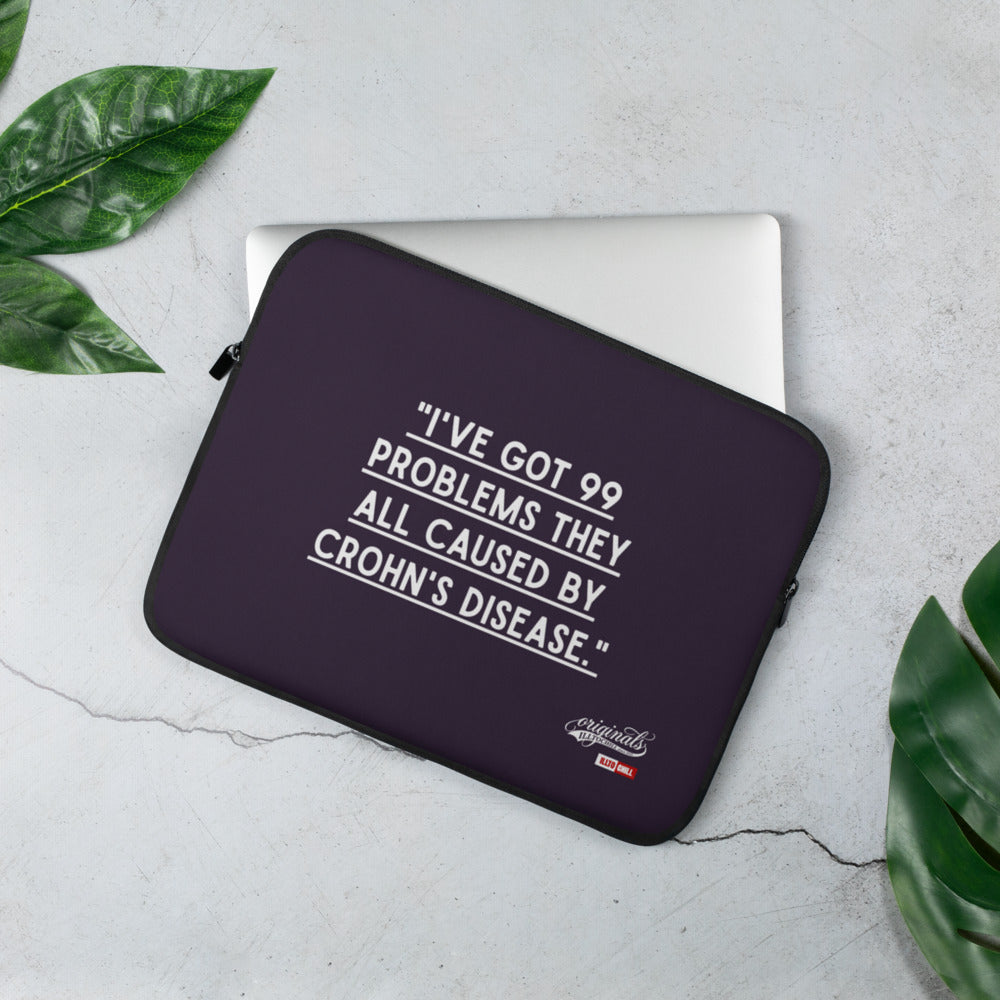 ILLTOCHILL Crohn's Laptop_Sleeve