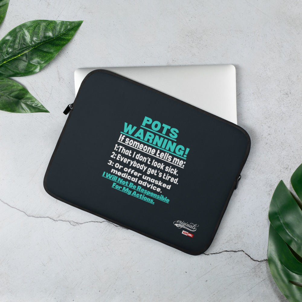 ILLTOCHILL POTS Laptop_Sleeve