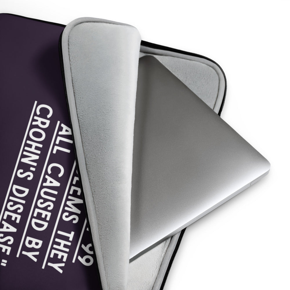 ILLTOCHILL Crohn's Laptop_Sleeve