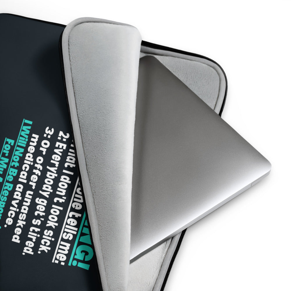 ILLTOCHILL POTS Laptop_Sleeve