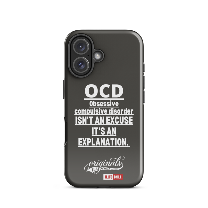 OCD Not Quiet About It: Tough Case For iPhone for Every Intrusive Thinker | ILLTOCHILL