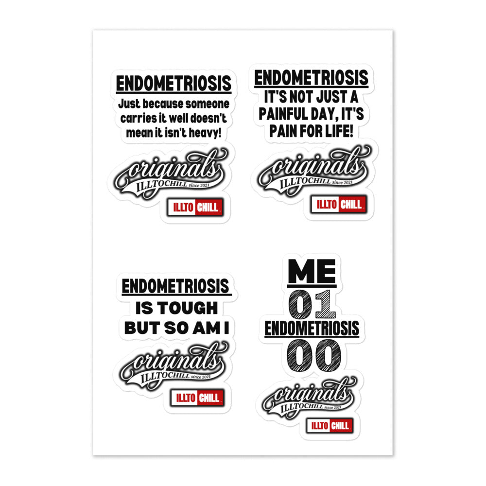 ILLTOCHILL Endometriosis Sticker