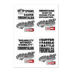ILLTOCHILL Fibromyalgia Sticker