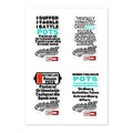 ILLTOCHILL POTS Sticker