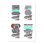 ILLTOCHILL POTS Sticker