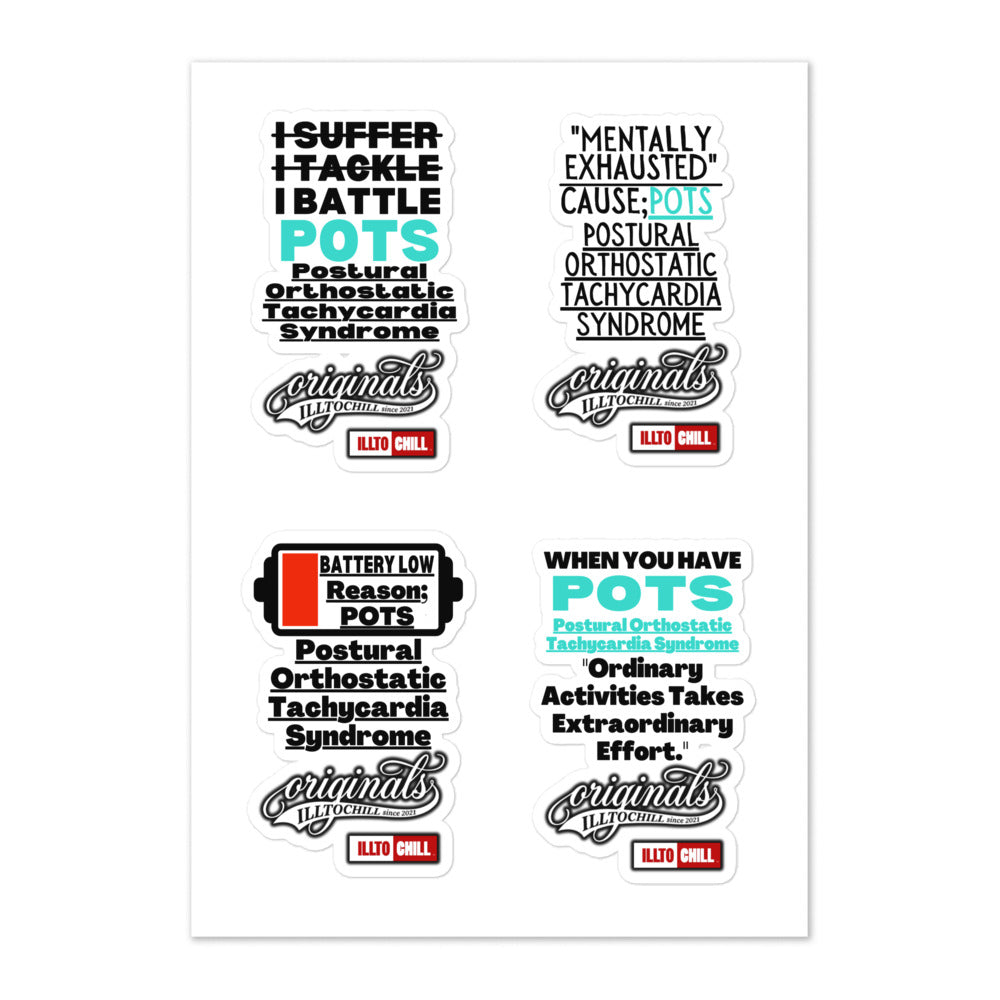 ILLTOCHILL POTS Sticker