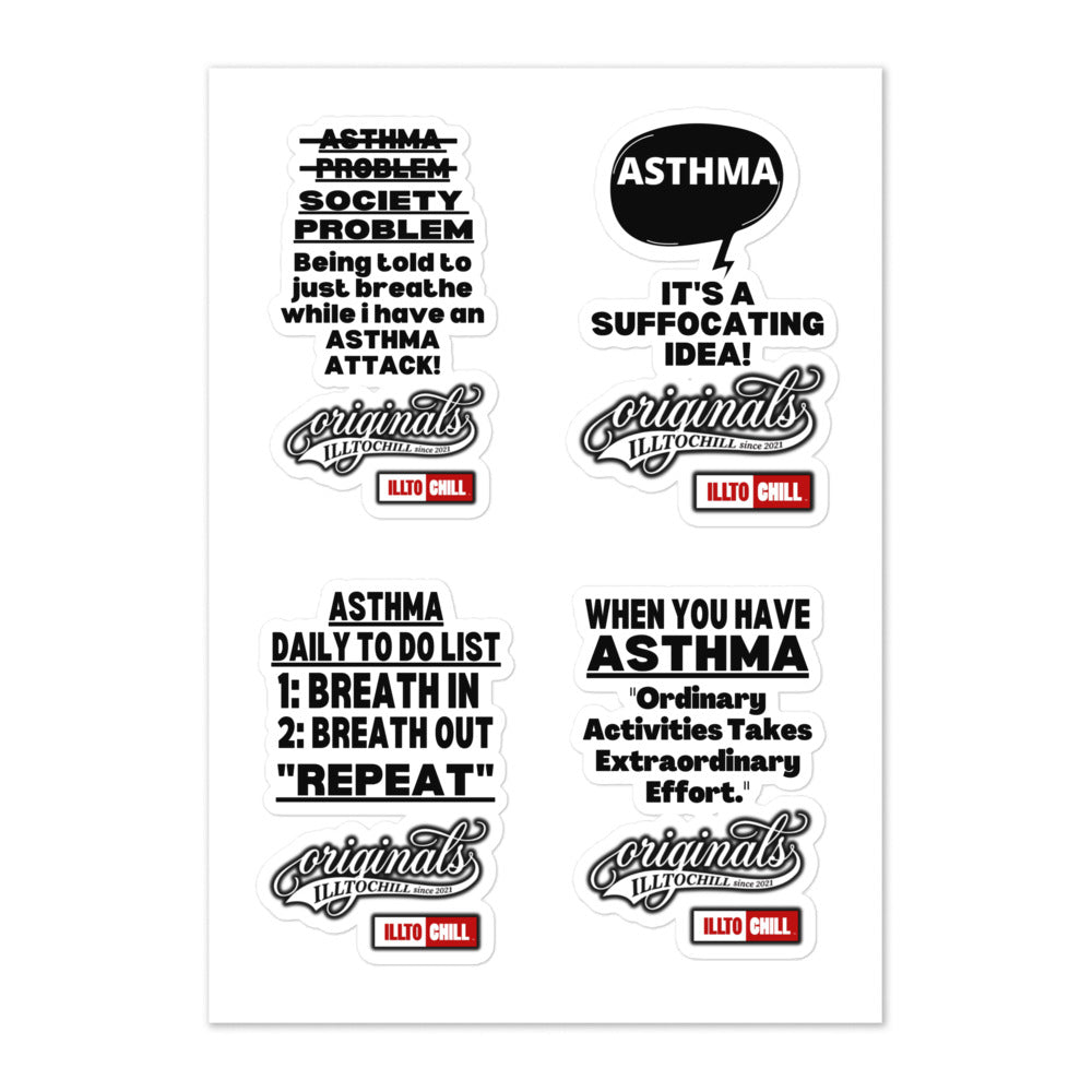 ILLTOCHILL Asthma Sticker