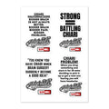 ILLTOCHILL Chiari Sticker