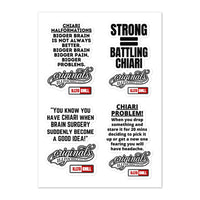 ILLTOCHILL Chiari Sticker