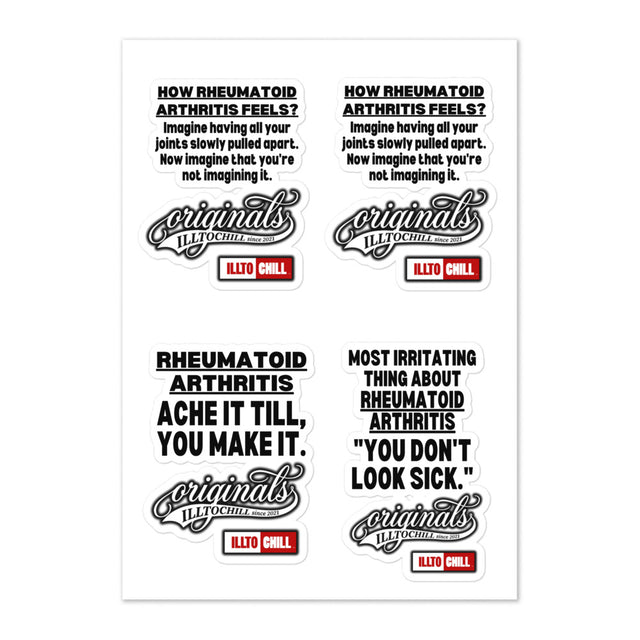 RA Sticker Sheet — Because RA People Deserve to Take Up Space | ILLTOCHILL