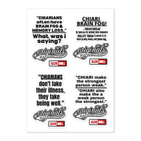 ILLTOCHILL Chiari Sticker