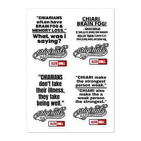 ILLTOCHILL Chiari Sticker