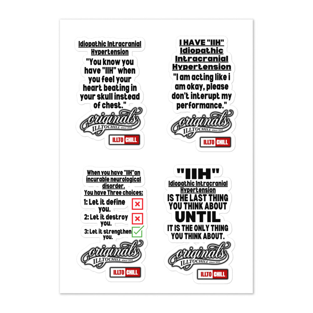 ILLTOCHILL IIH Sticker