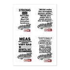 ILLTOCHILL MCAS Sticker