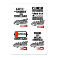 ILLTOCHILL Fibromyalgia Sticker