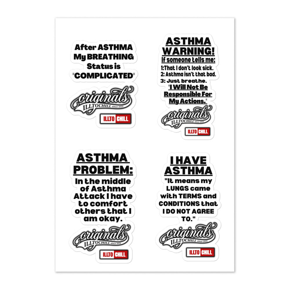 ILLTOCHILL Asthma Sticker