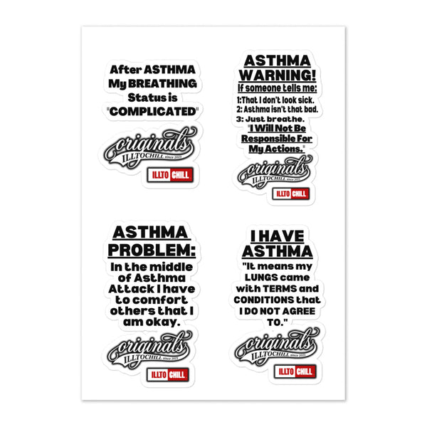 ILLTOCHILL Asthma Sticker