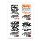 ILLTOCHILL CRPS Sticker